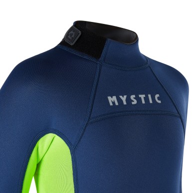 Mystic Star intégrale 3/2mm Back zip Flatlock Junior  