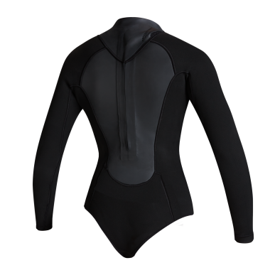 Combinaison Mystic Sway Longarm Super Shorty 2/2mm Back zip Femme 'Black Serie'  