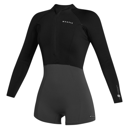 Combinaison Mystic Lunar Longarm Shorty 2/2mm Front zip Femme  
