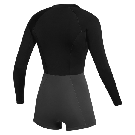 Combinaison Femme Mystic Lunar Manches Longues Shorty 2/2mm Front zip