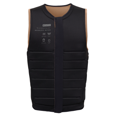 Mystic The Dom Impact Vest Front zip Wake  