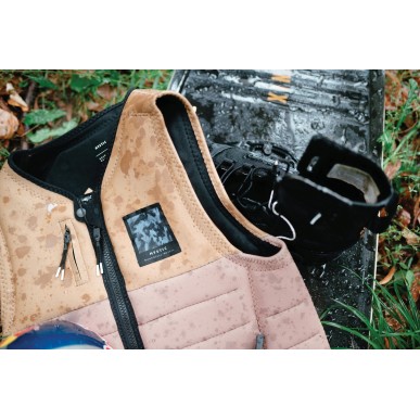 Mystic The Dom Impact Vest Front zip Wake  