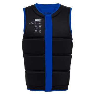 Mystic Star Impact Vest Front zip Wake  