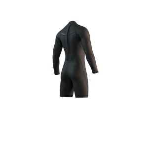 Combinaison Mystic Brand Manches Longues Shorty 3/2mm Back zip Flatlock