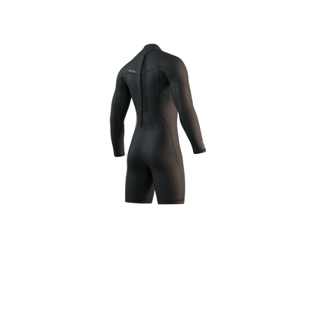 Combinaison Mystic Brand Manches Longues Shorty 3/2mm Back zip Flatlock