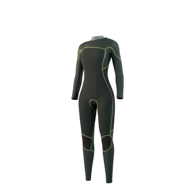 Combinaison Mystic Evolve intégrale 4/3mm Front zip Femme  