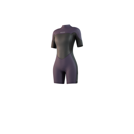 Mystic Brand Shorty 3/2mm Back zip Flatlock Femme  