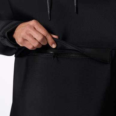 Cagoule Fury Neoprene Hoodie 3/2mm couleur:Black taille:XS