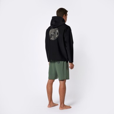 Cagoule Grit Neoprene Hoodie 2mm couleur:Black taille:XS