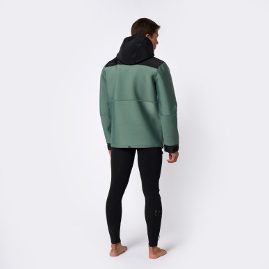 Cagoule Fulmar Neoprene Hoodie 3/2mm couleur:Dark Olive taille:XS