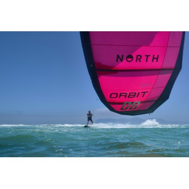 Aile North Orbit Kite Taille:6m Color description:Rubine Red