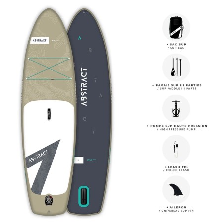 Paddle ABSTRACT Gonflable Jaws Sable 10'