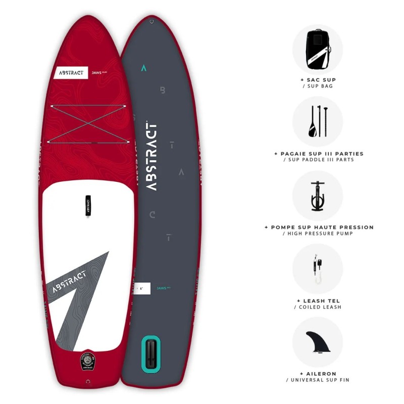 Paddle ABSTRACT Gonflable Jaws Ruby 10' Paddle ABSTRACT Gonflable Jaws Ruby 10'