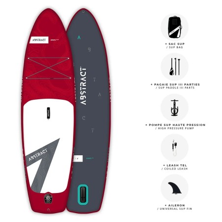 Paddle ABSTRACT Gonflable Jaws Ruby 10'