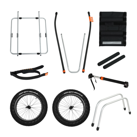 Remorque Velo Thule Reacha Sport Beach (gros pneus)